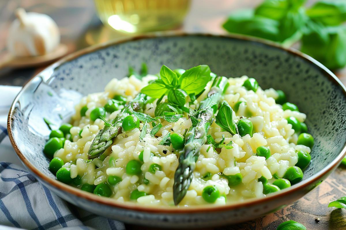 Risotto Mit Gr Nem Spargel Und Erbsen Essen Kochen Tipps Und Tricks