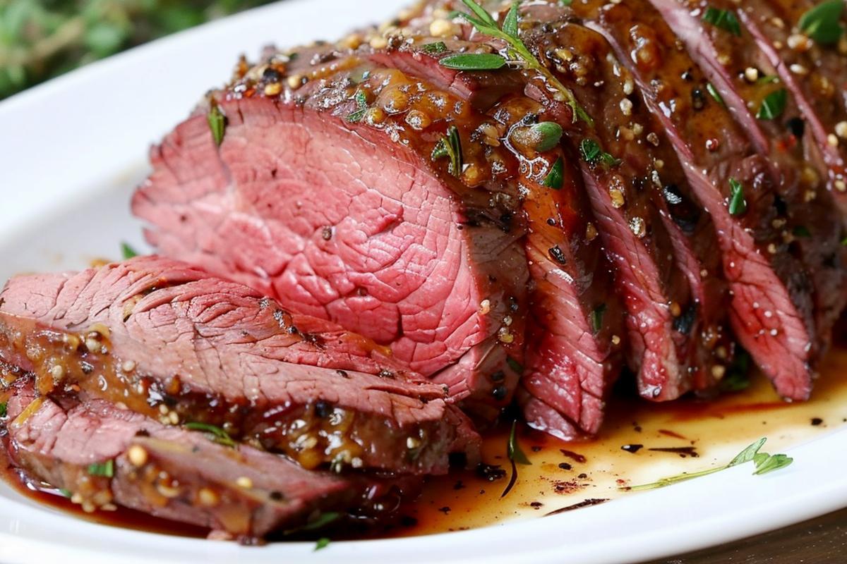 Honig-Senf-Roastbeef - Essen &amp; Kochen Tipps und Tricks