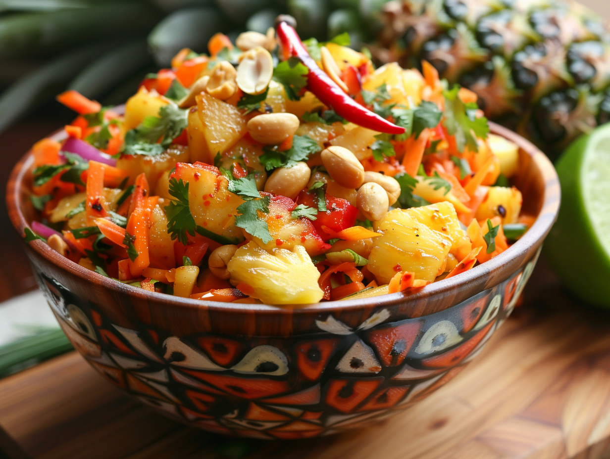 Ananas-Karotten-Chili-Salat - Essen & Kochen Tipps und Tricks Ananas-Karotten-Chili-Salat - Essen & Kochen Tipps und Tricks