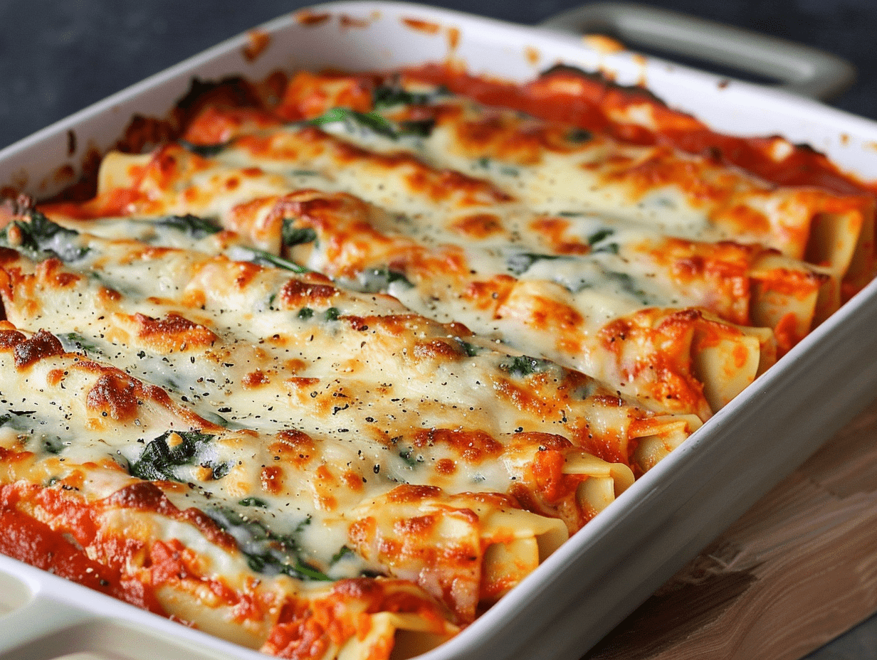Spinat-Ricotta-Cannelloni - Essen &amp; Kochen Tipps und Tricks