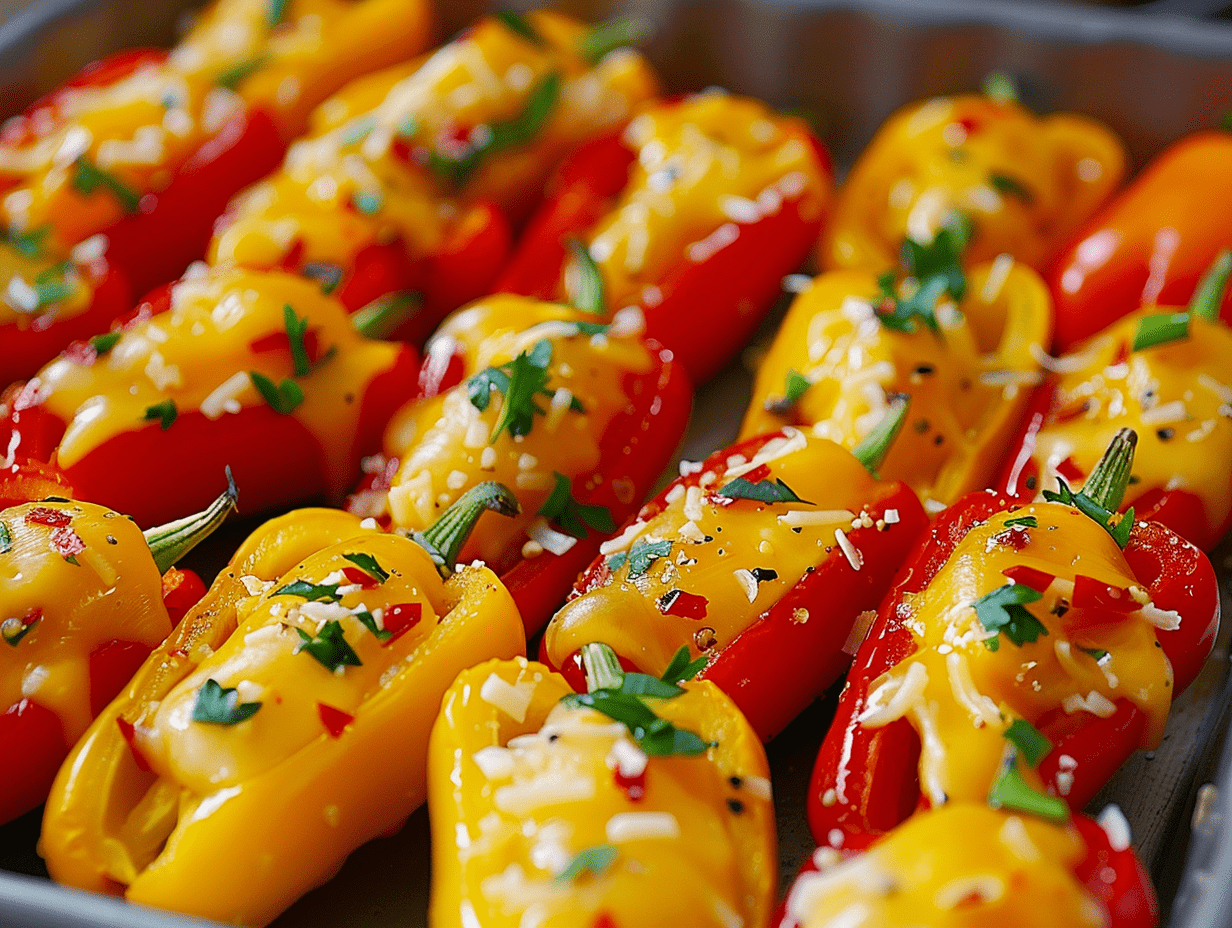 Gefüllte Mini-Paprika - Essen &amp; Kochen Tipps und Tricks