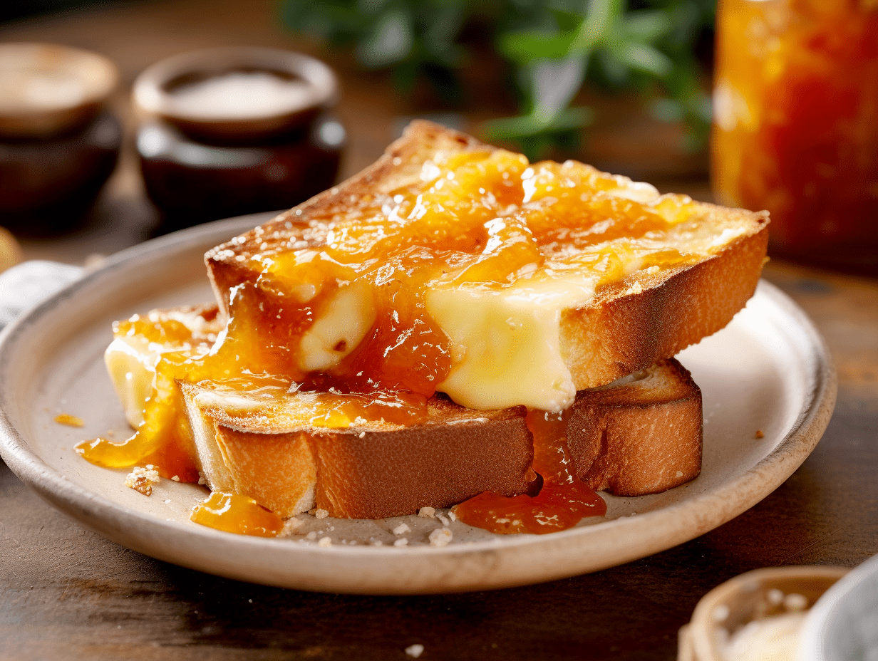 Käsetoast mit Quittenpaste - Essen & Kochen Tipps und Tricks Käsetoast mit Quittenpaste - Essen & Kochen Tipps und Tricks